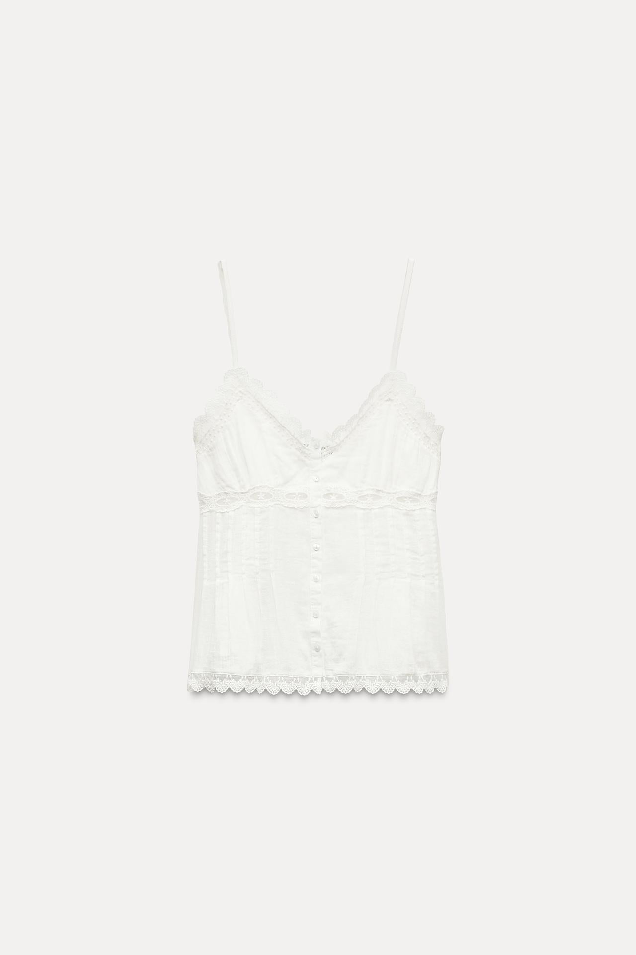 Liza Embroidered Star Top