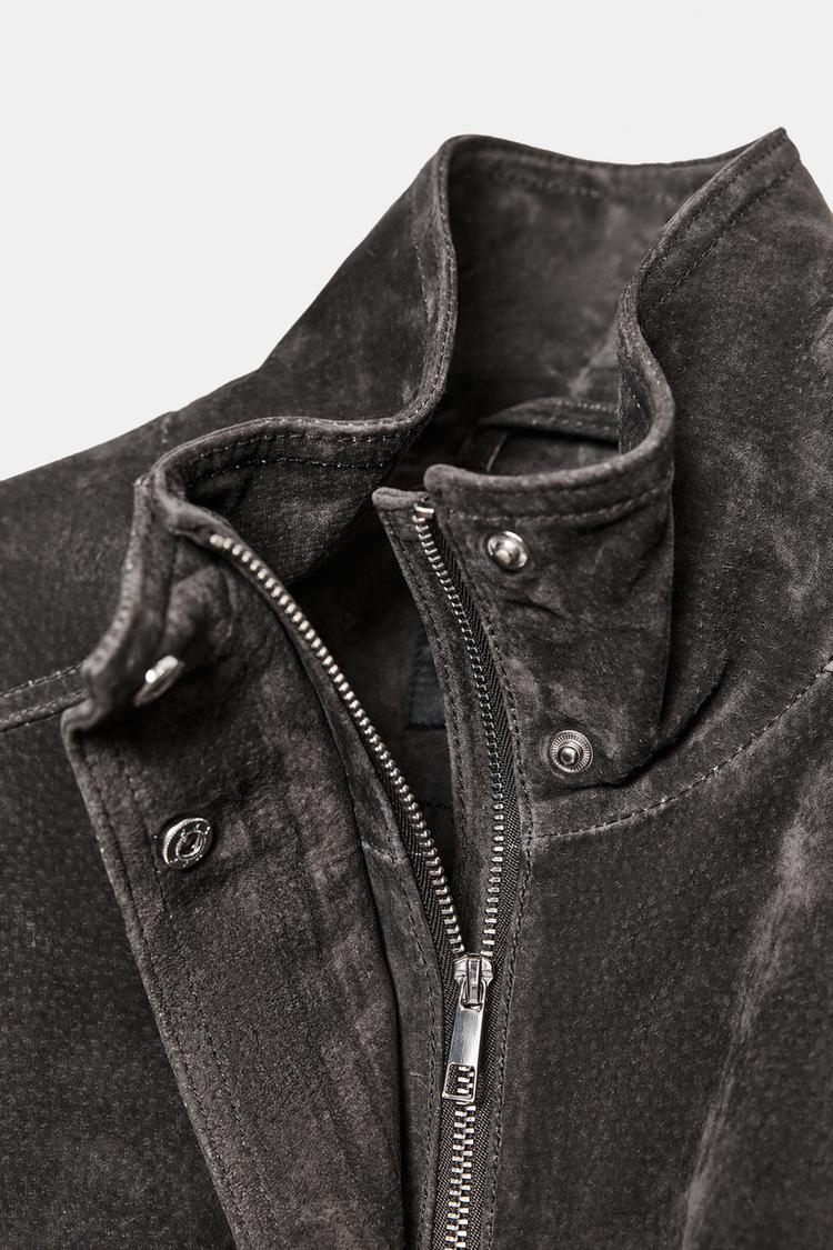 Aurrelia | Suede Leather Jacket