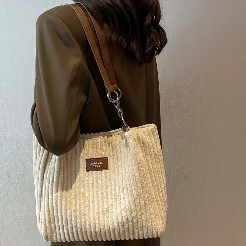 Seline | Cotton Shoulder Bag