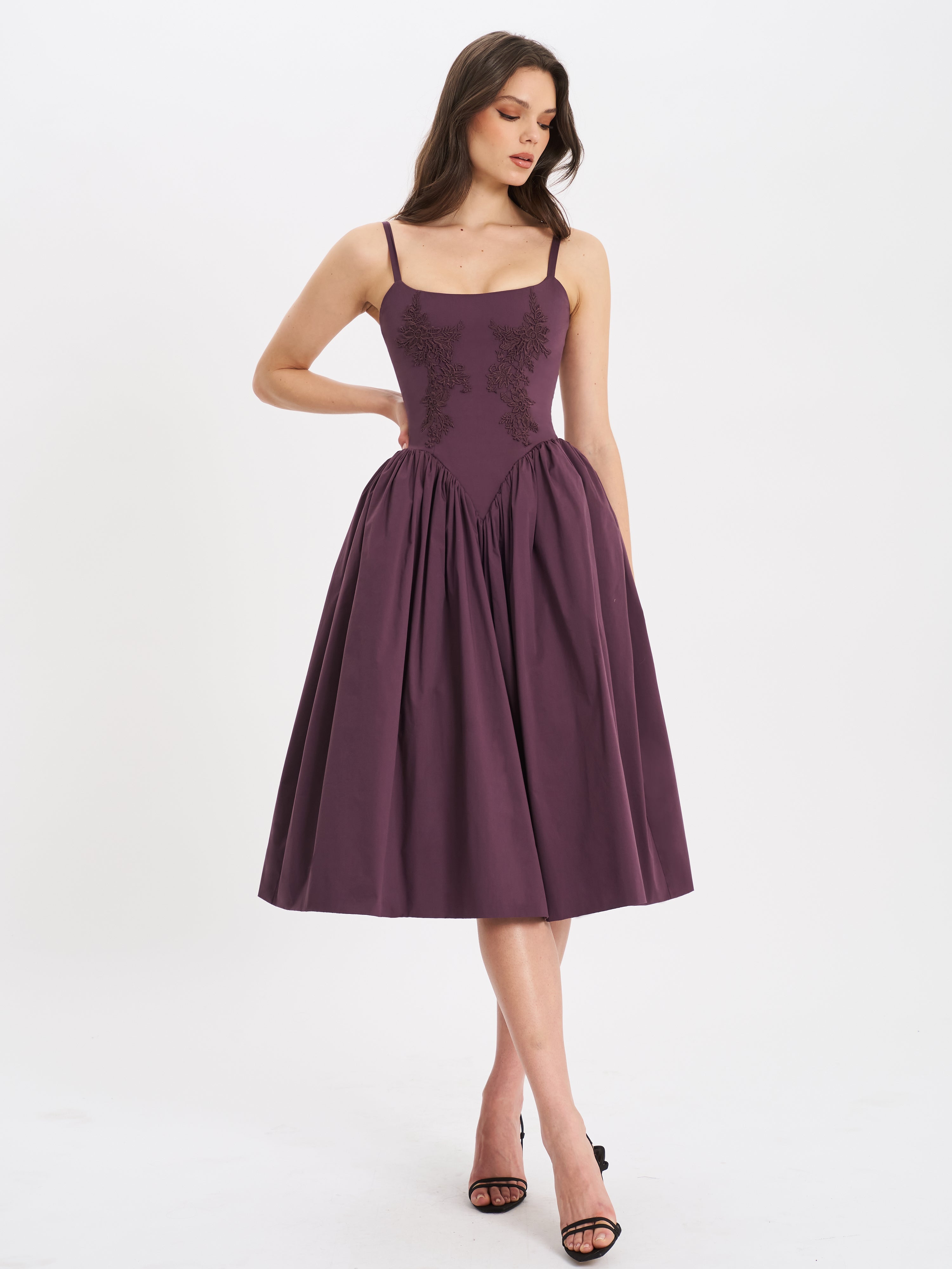 Rabella Elegant Midi Dress