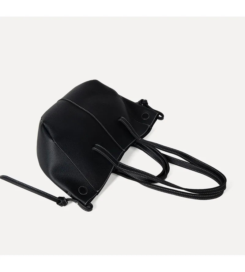 Aveline | Luxe Vegan Leather Shopper