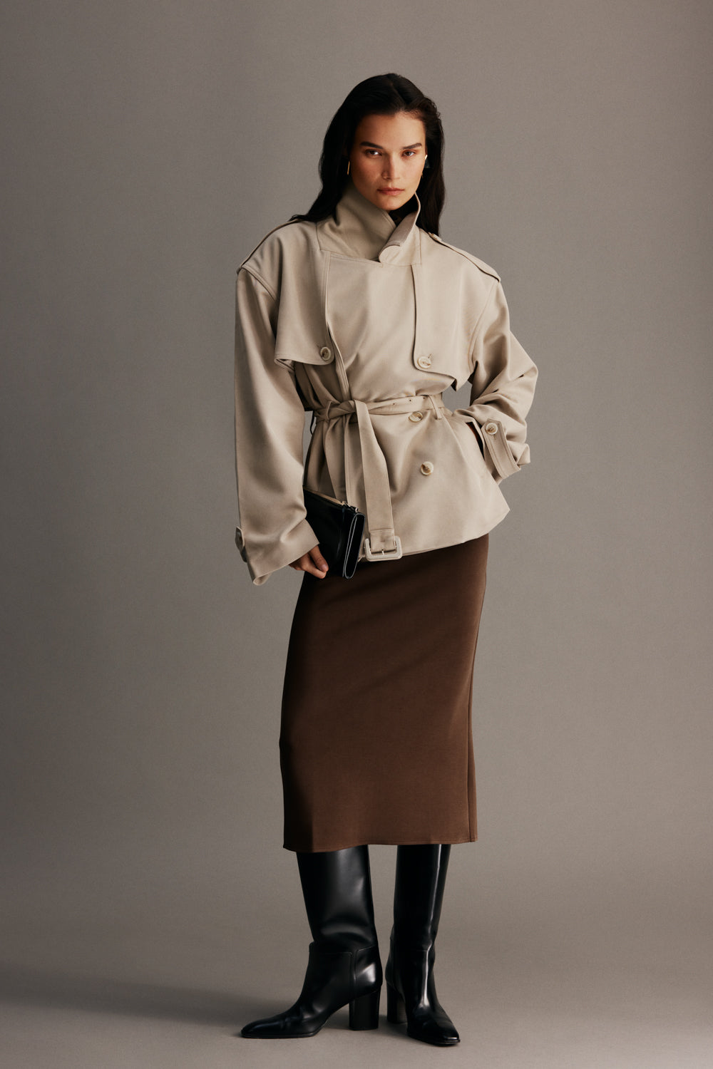 Alden Short Trench Jacket