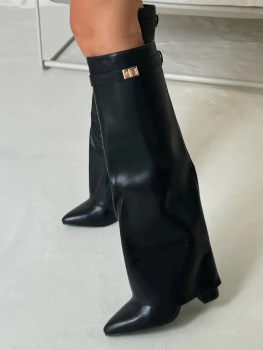 Aurrelia | Suède Knee-High Boots