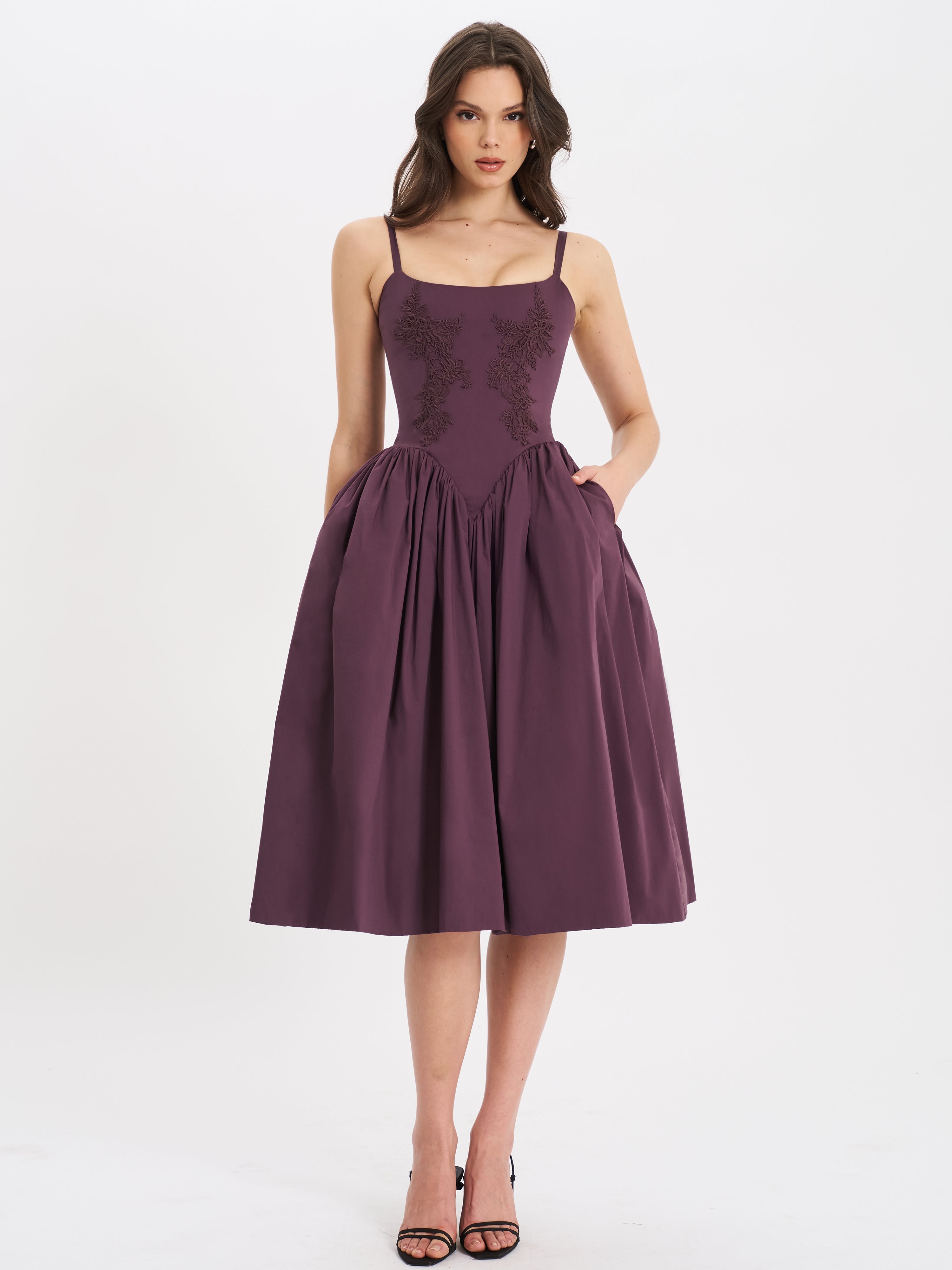Rabella Elegant Midi Dress