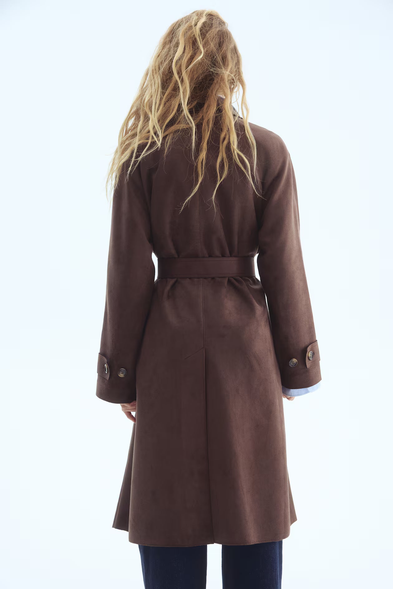 Aurrelia | Coat with tie belt.
