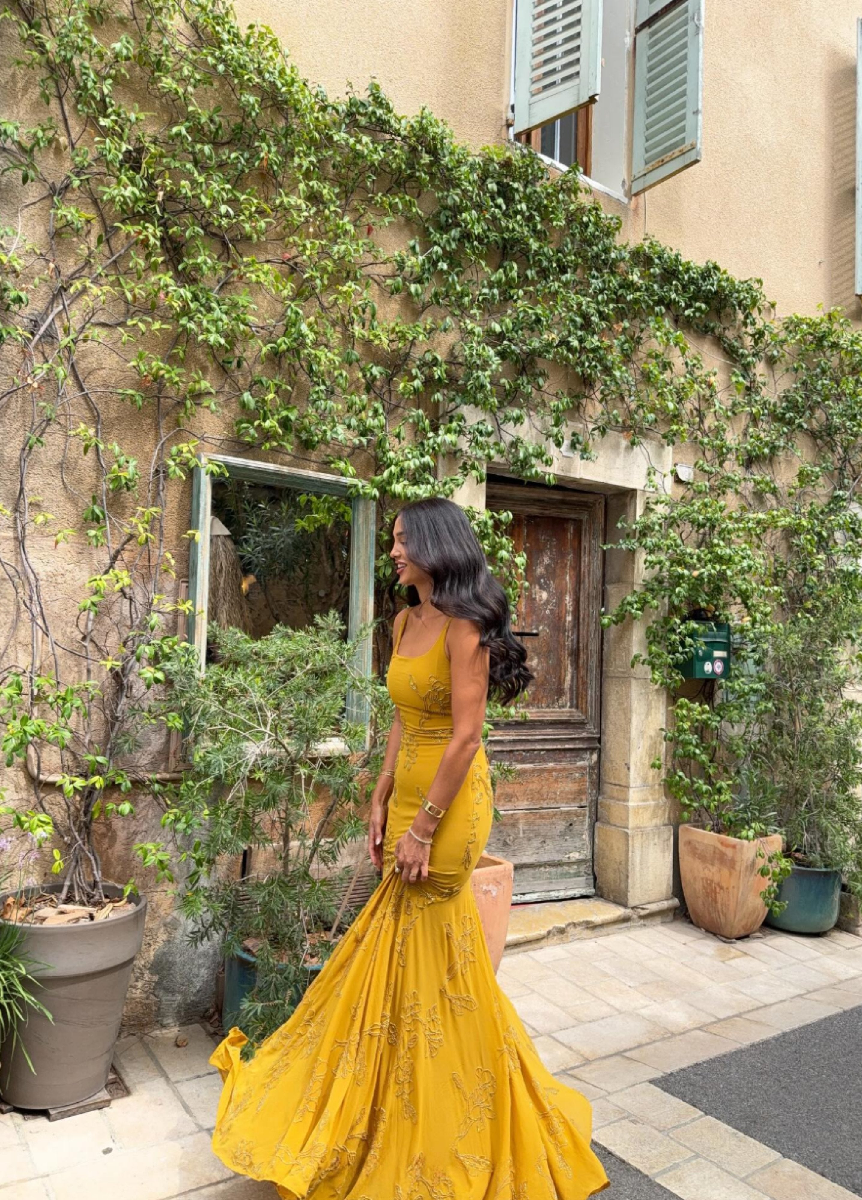 Aurelia Maxi Dress - Gold