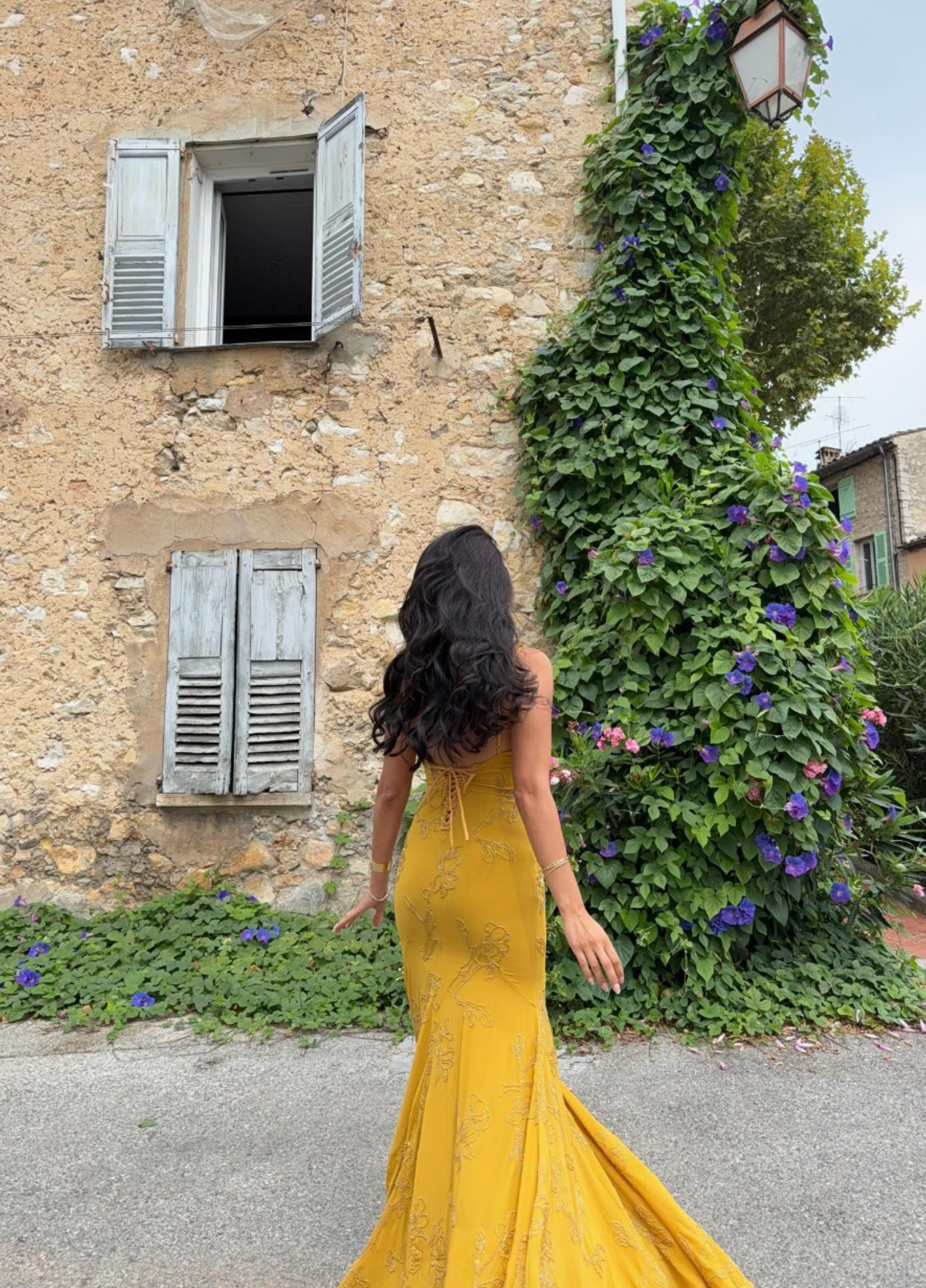 Aurelia Maxi Dress - Gold