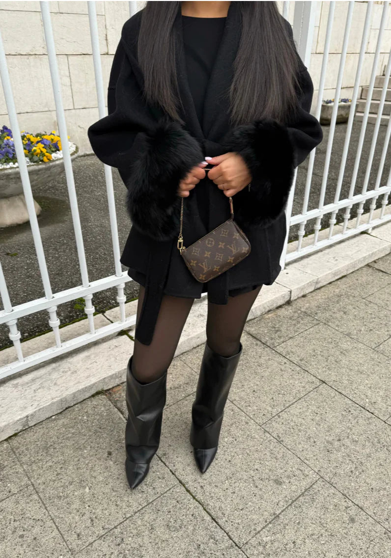 Aurrelia | Woolcoat With Fur