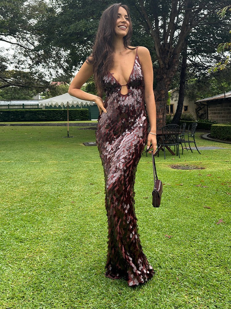 Kailani | Sequin Maxi Long Dress