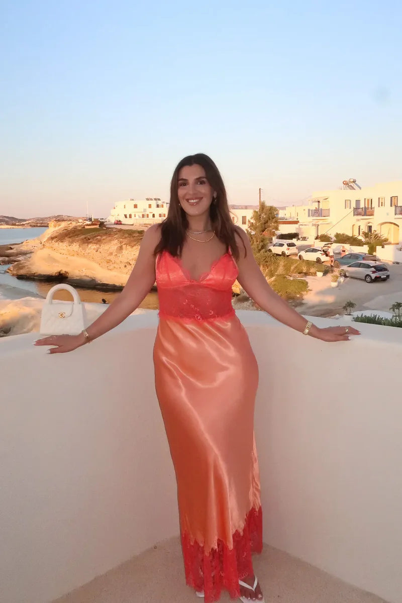 Jaz Hand Lace Maxi Dress