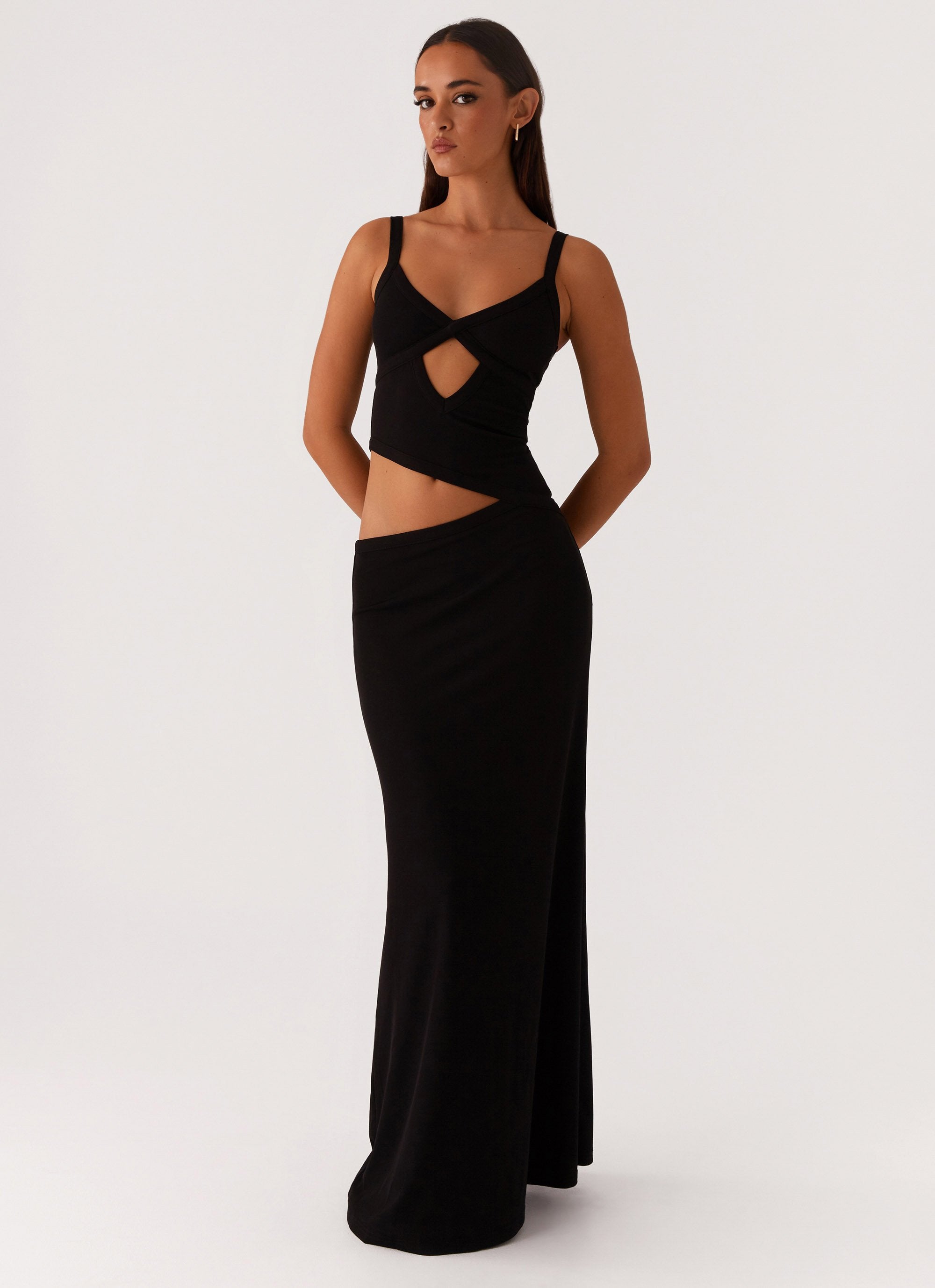 Willa Mesh Maxi Dress