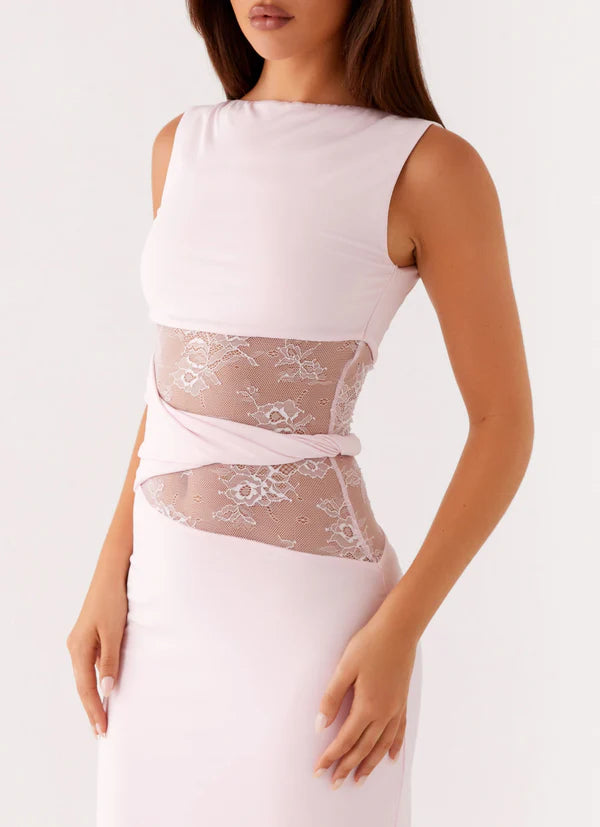 Liliana Mesh Maxi Dress