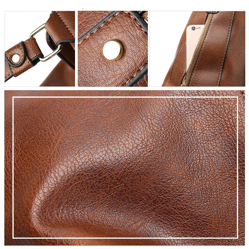 Aurrelia® | Large Leather Bag