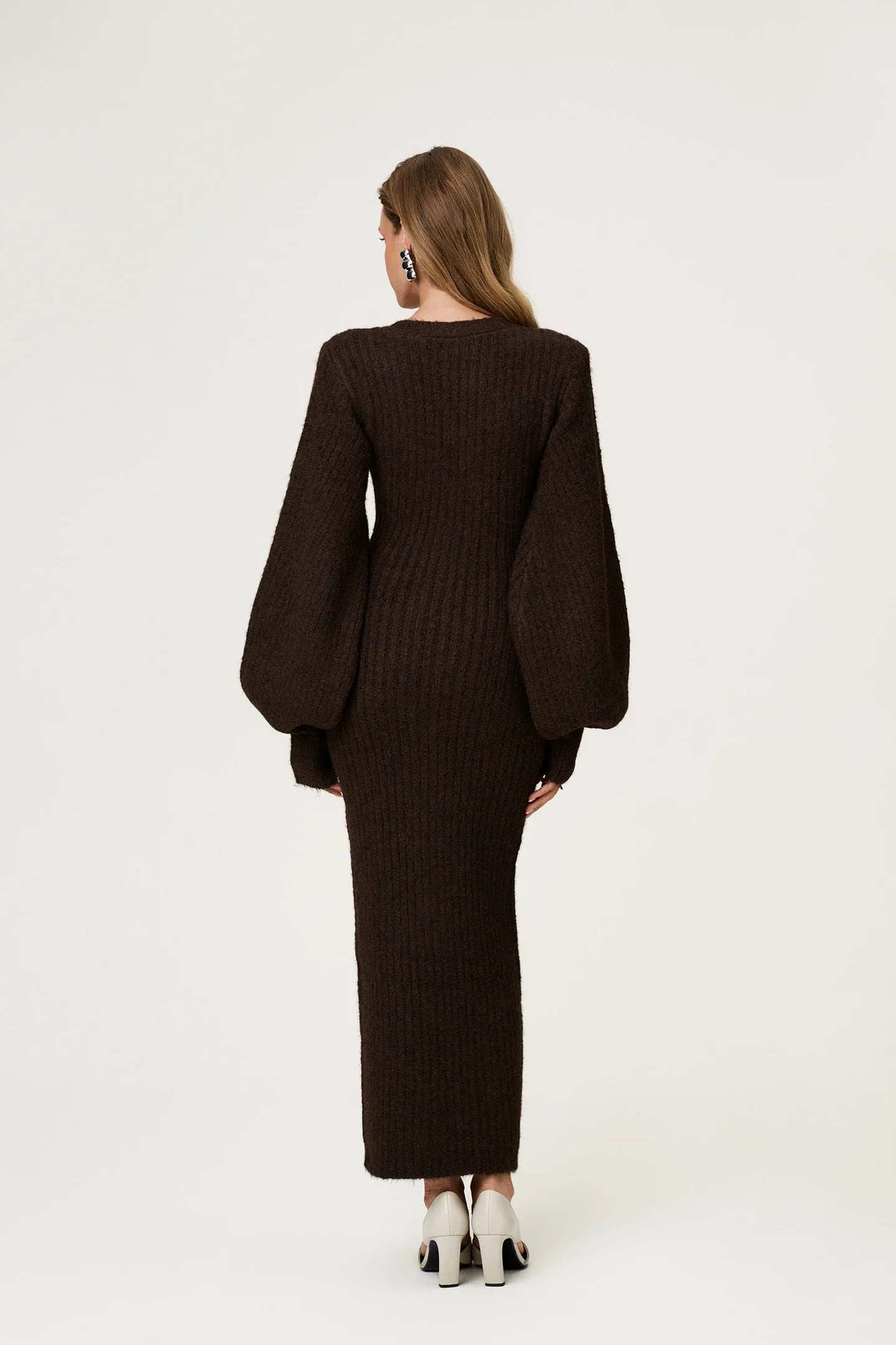 Montana Dress Brown Melange