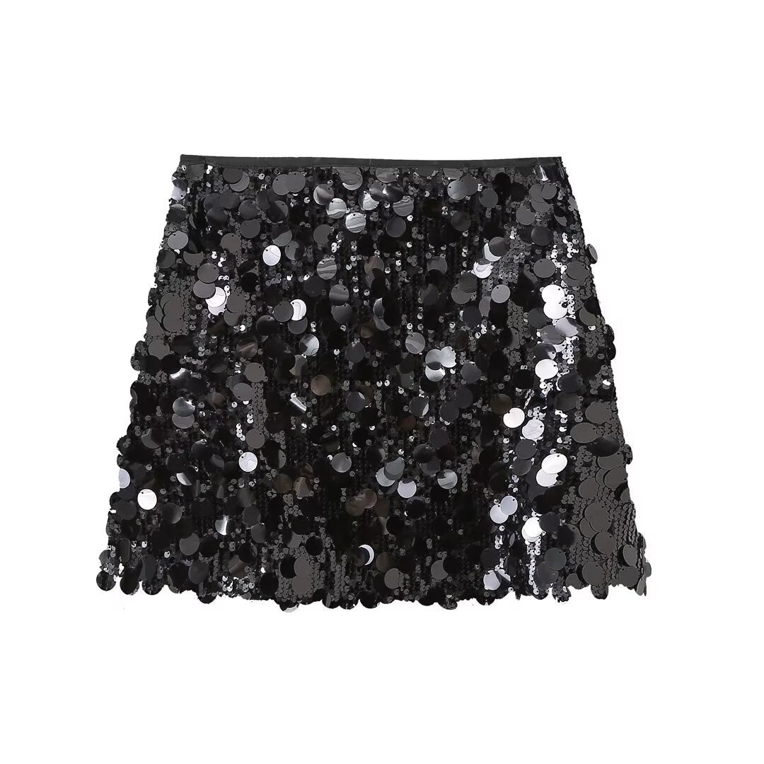 Mallory | Sparkling Sequin Skirt