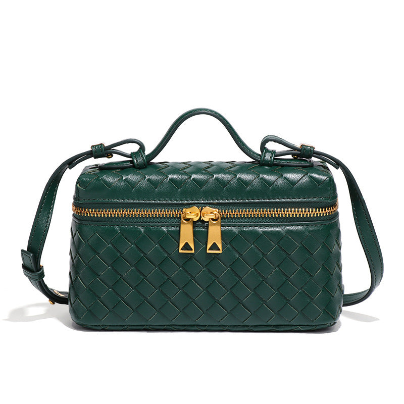 Jade Woven Crossbody Bag