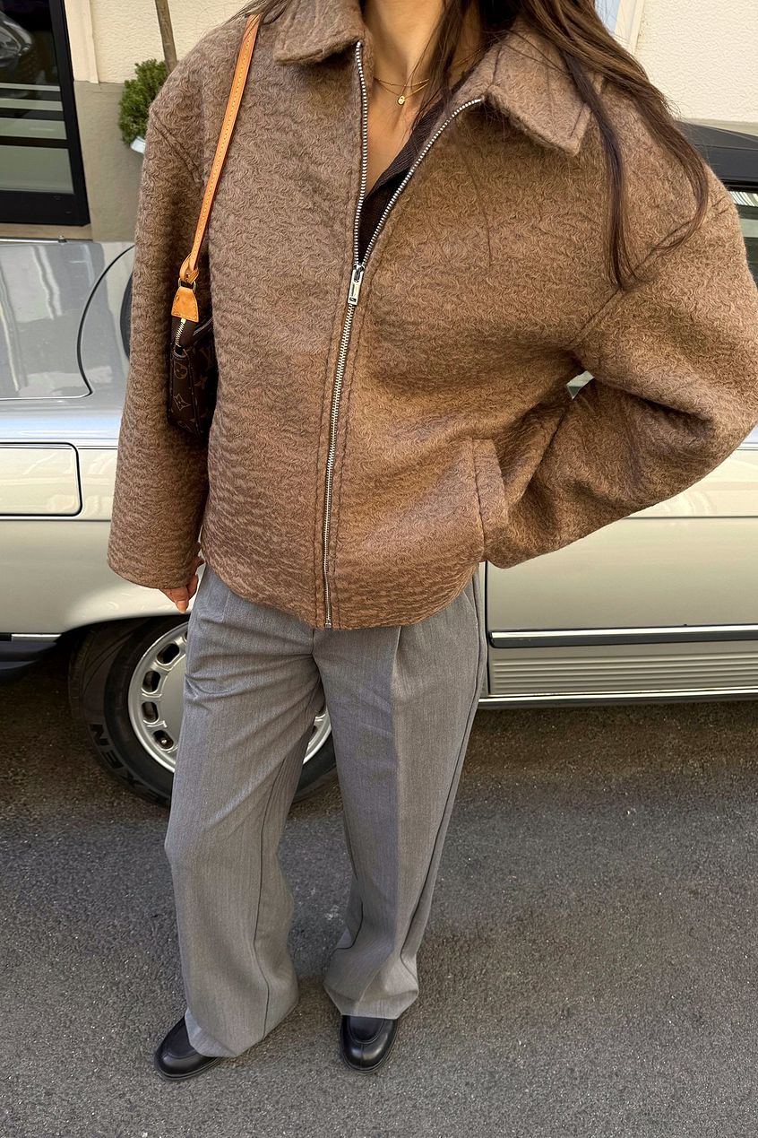 Aurrelia | Boucle Zip Jacket