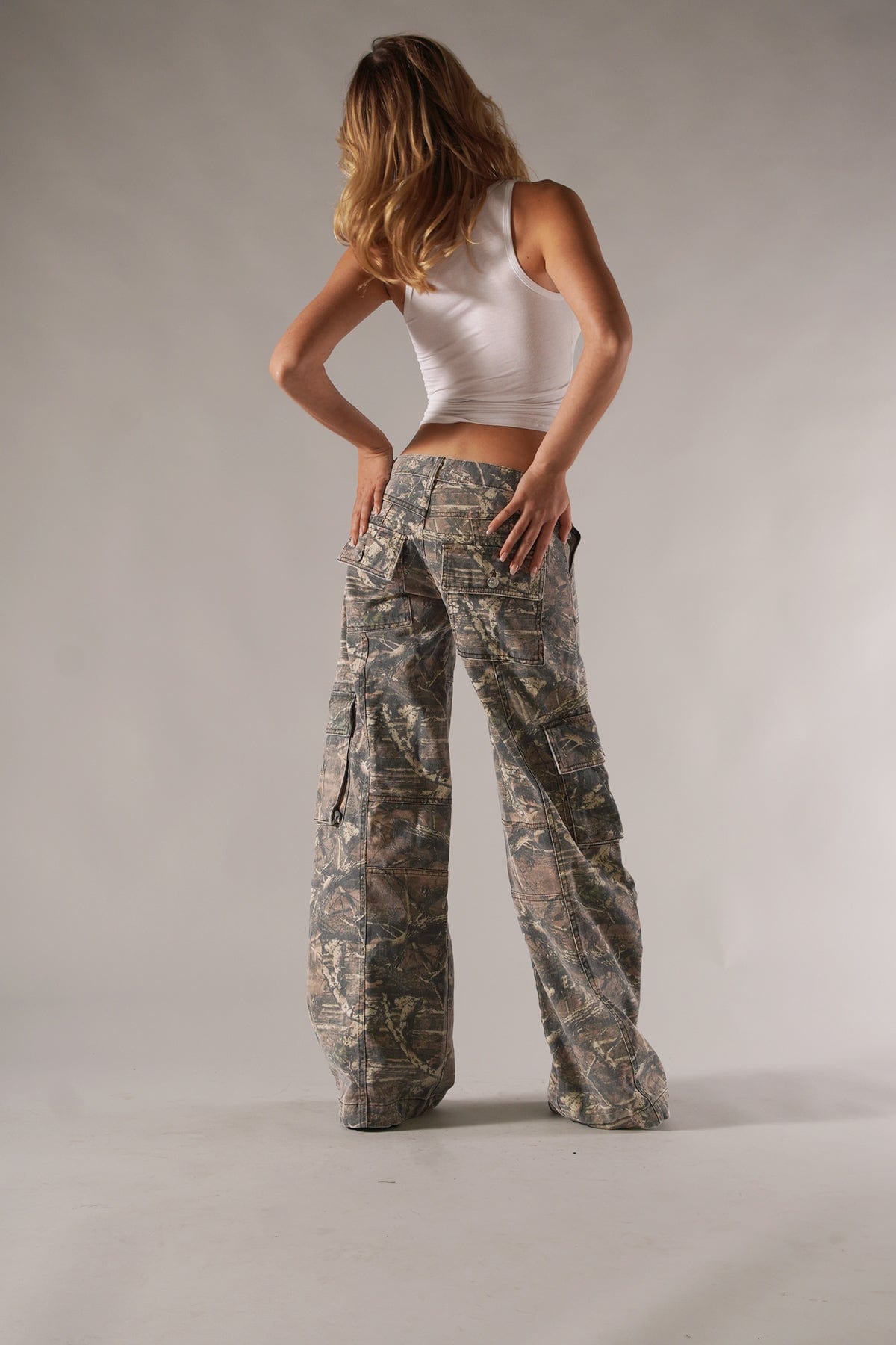 Clara Camo Cargo Pants