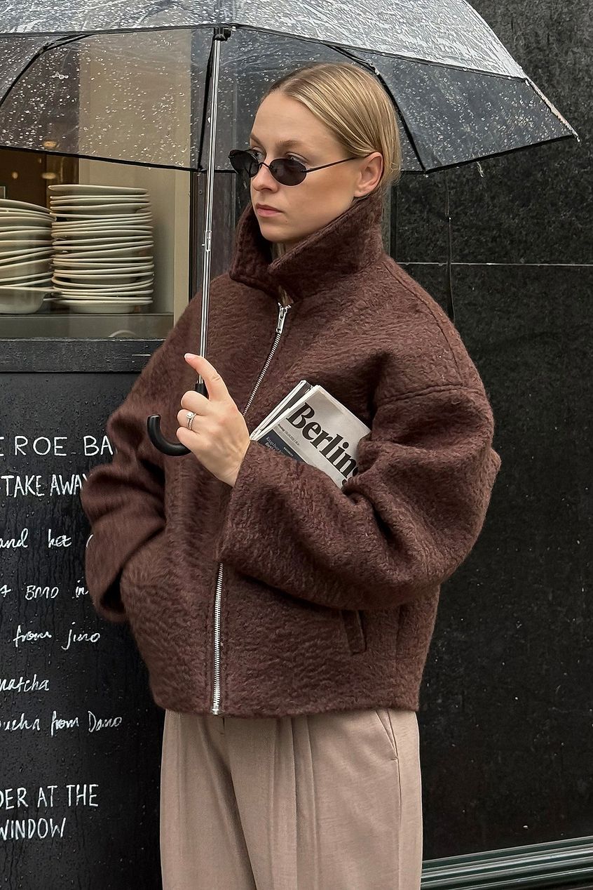 Aurrelia | Boucle Zip Jacket