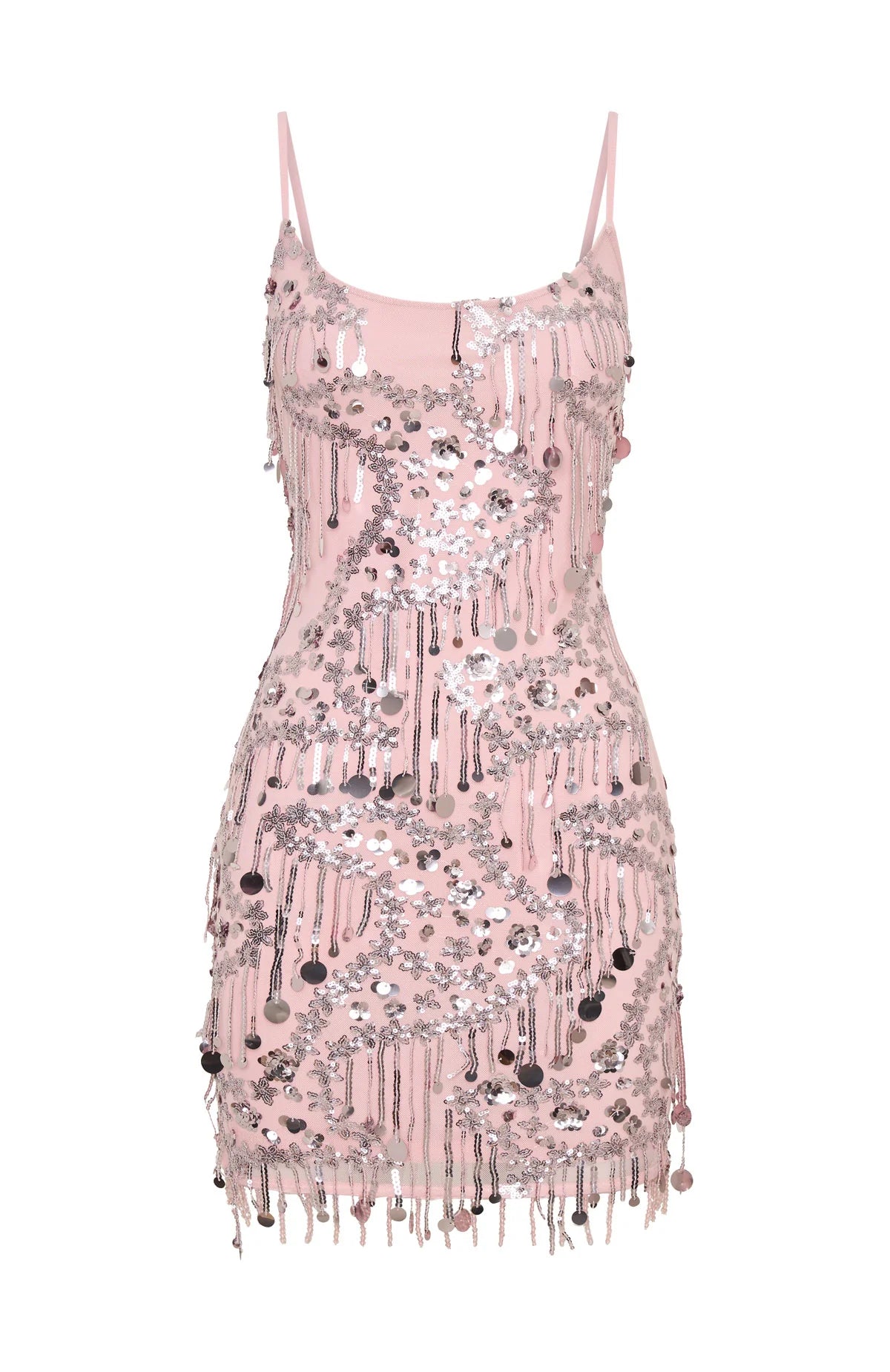 Decadent Daze Beaded Mini Dress