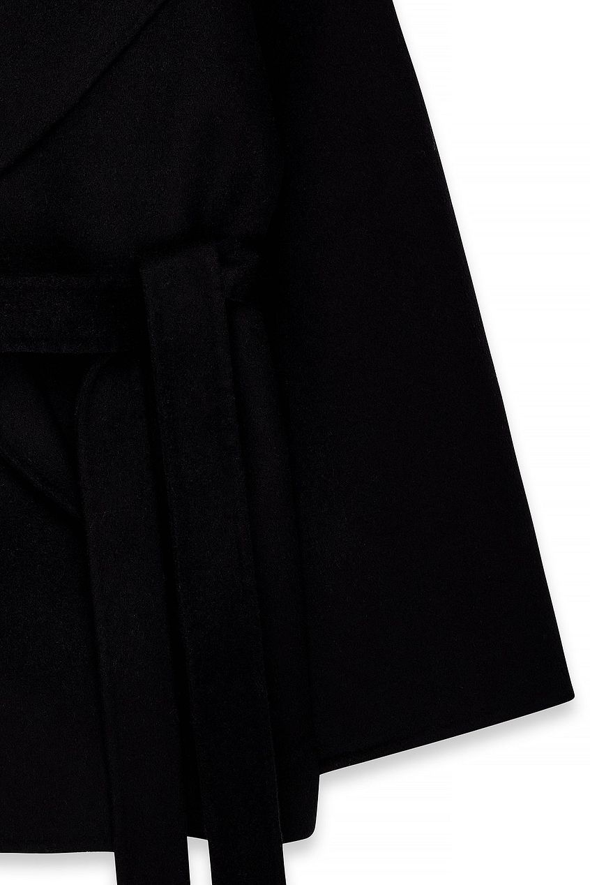 Aurrelia | Wool Blend Belted Short Coat