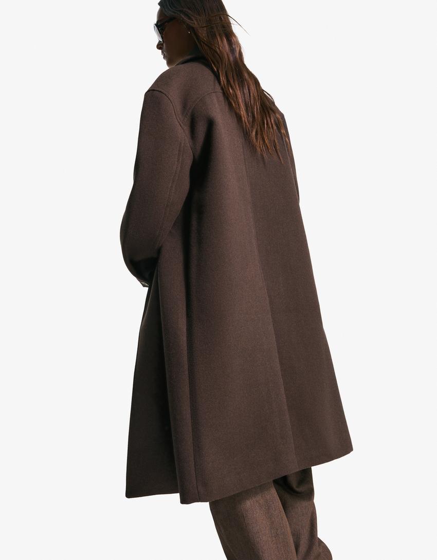 Aurrelia | Long coat with dropped shoulders