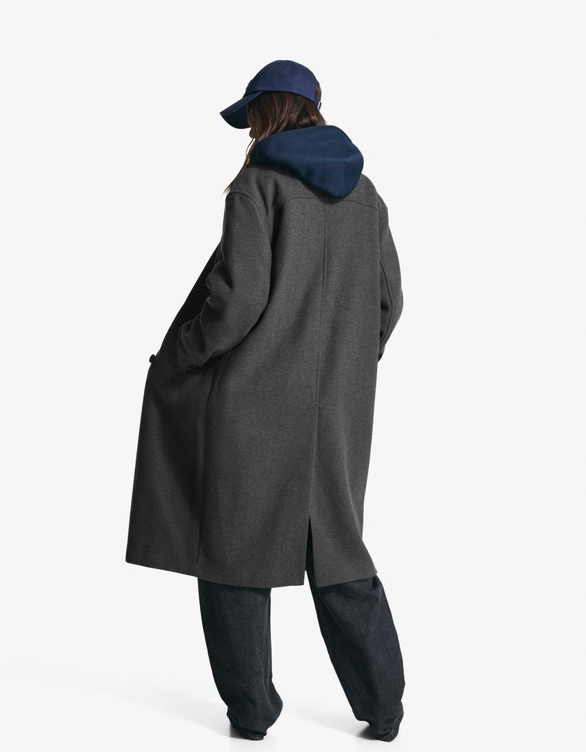 Aurrelia | Long coat with dropped shoulders