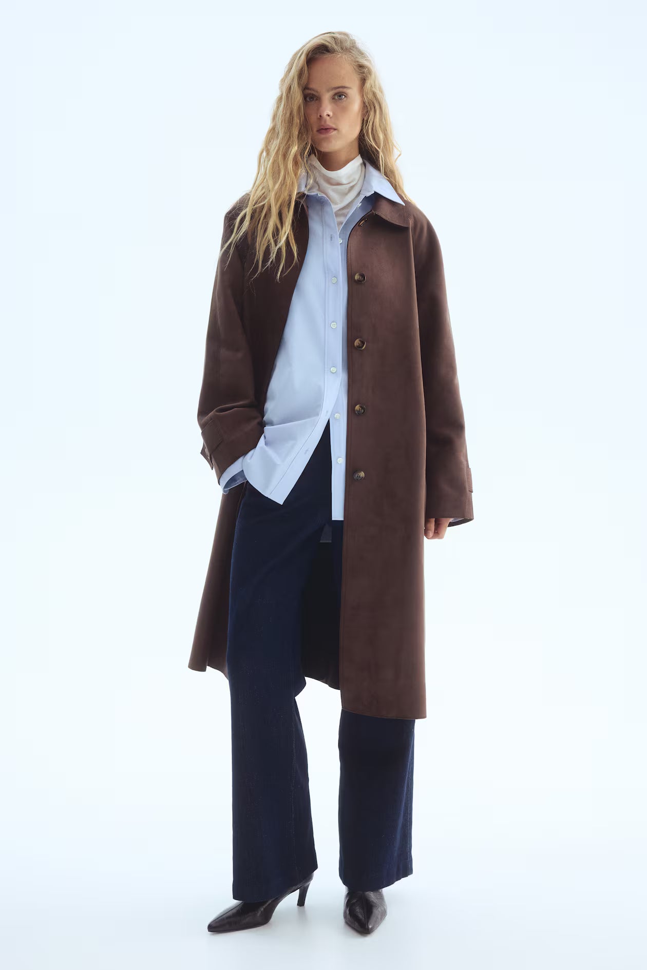 Aurrelia | Coat with tie belt.