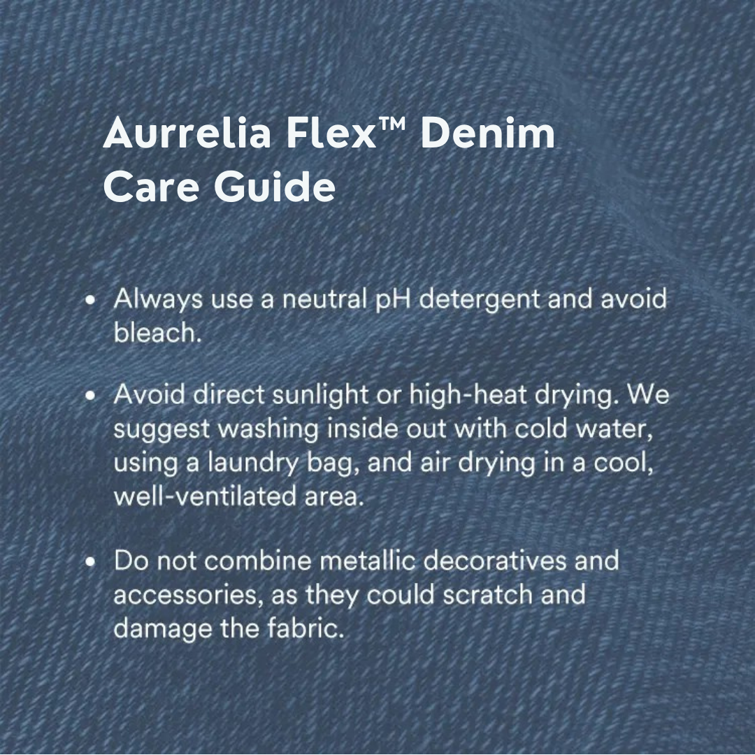 Aurrelia Flex High-Waisted Baggy Knit Jean