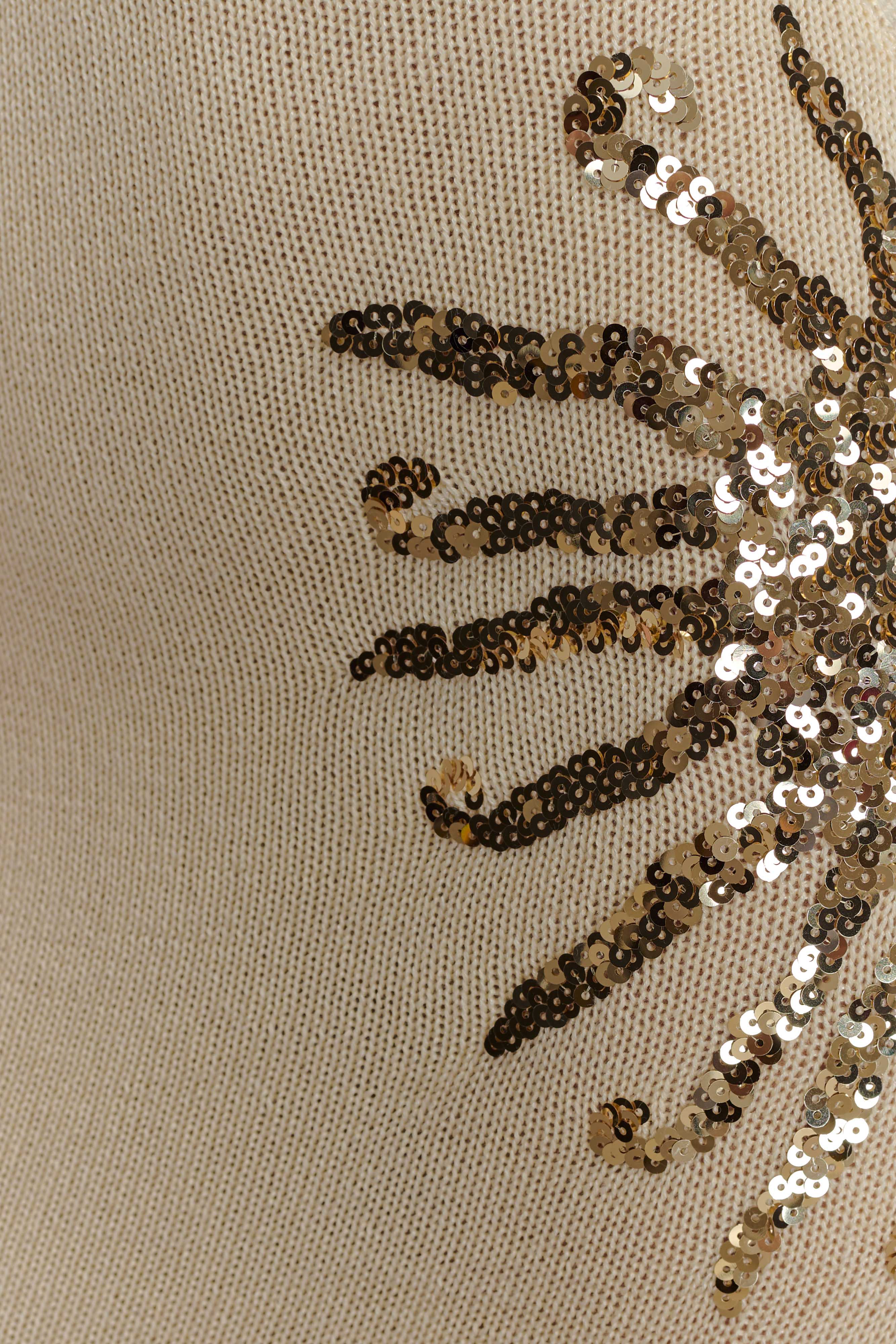 Ellington Knit Maxi Dress With Sequin - Ivory