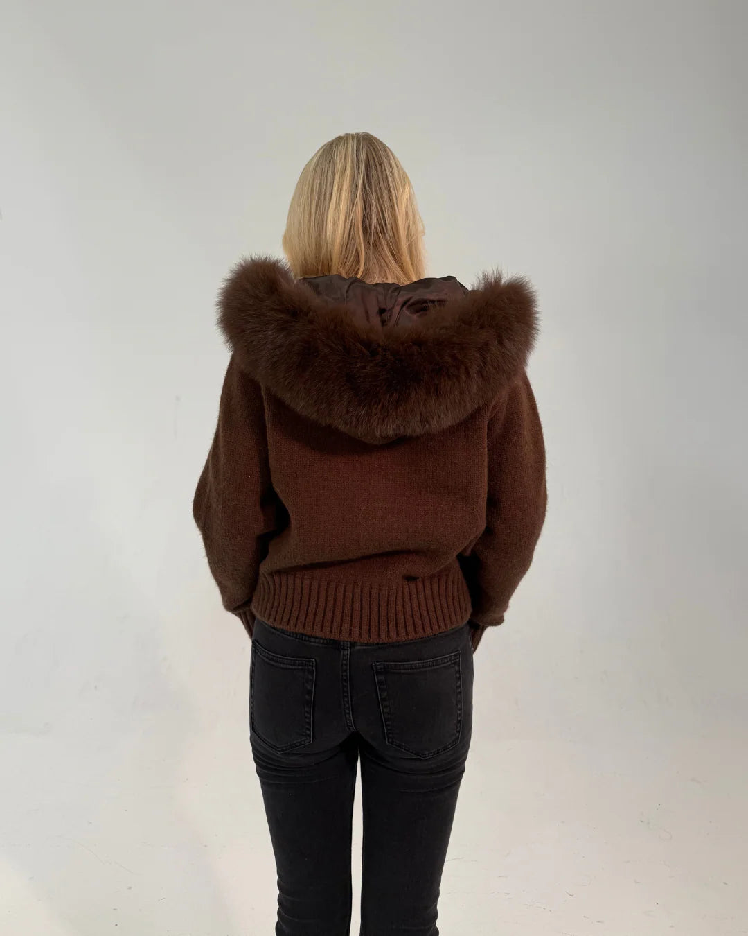 Aurrelia | Fur Jacket Satin
