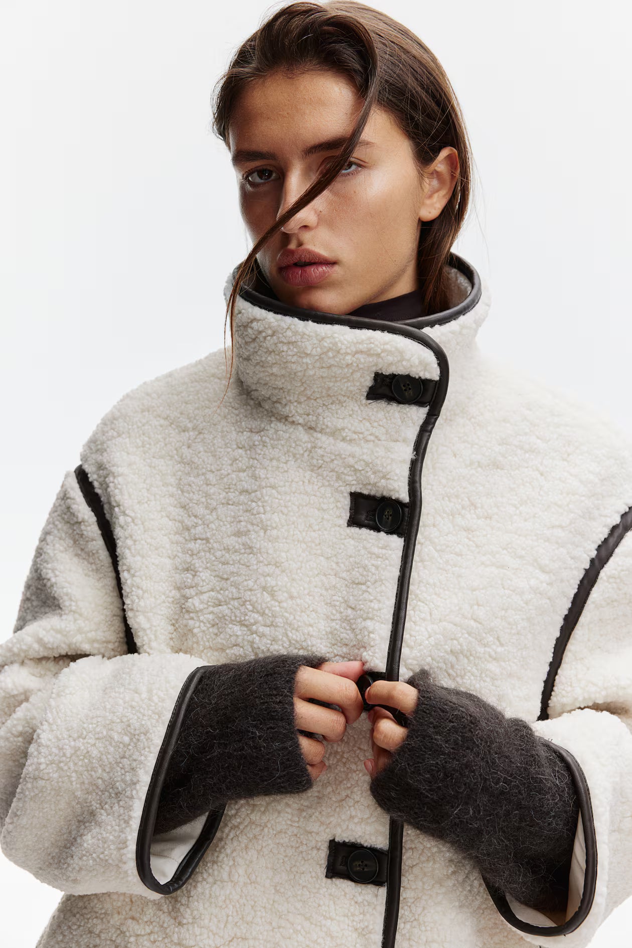 Aurrelia | Premium Teddy Jacket – Loose Fit