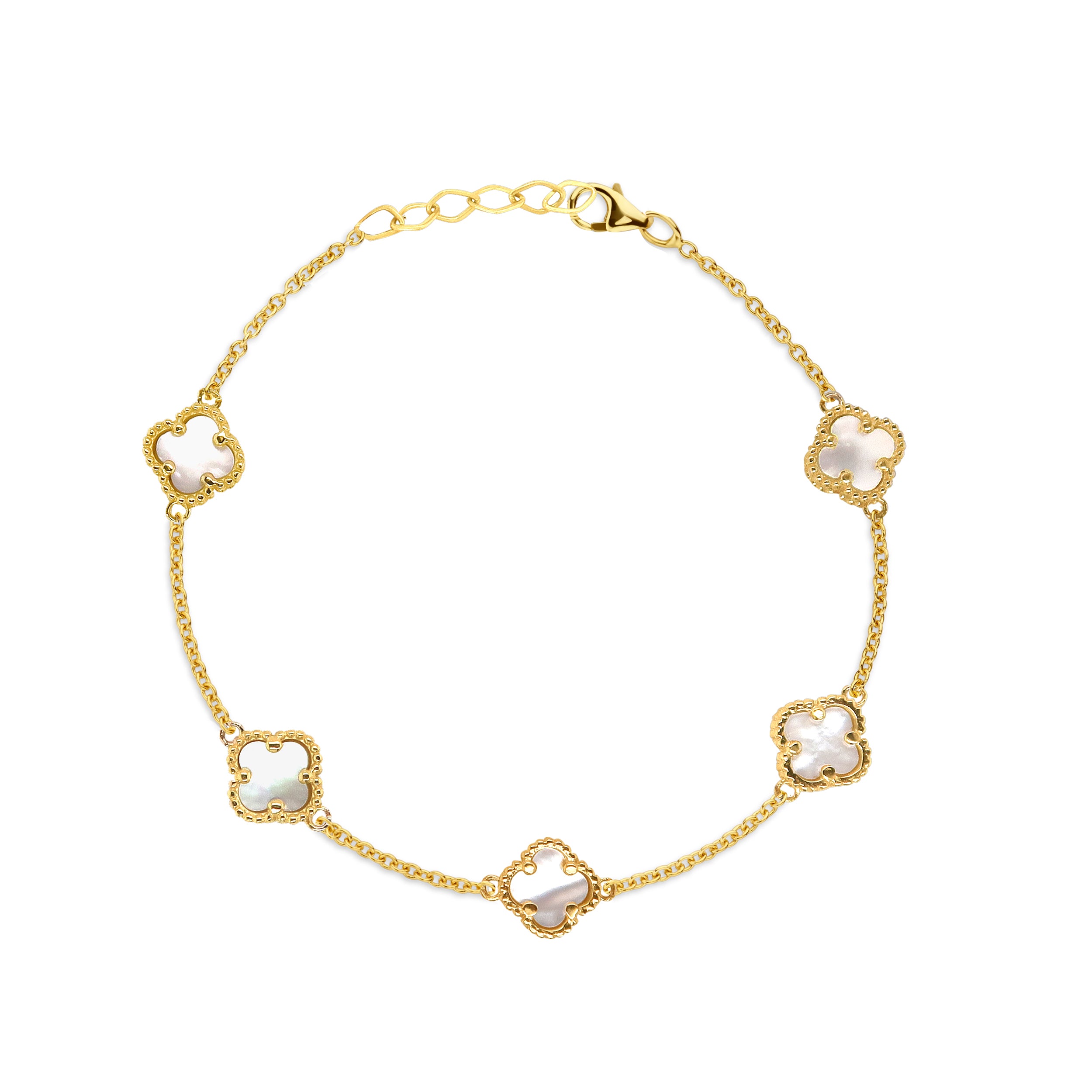 Aurrelia - Bracelet Clover Onyx