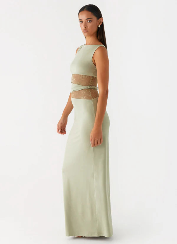 Liliana Mesh Maxi Dress