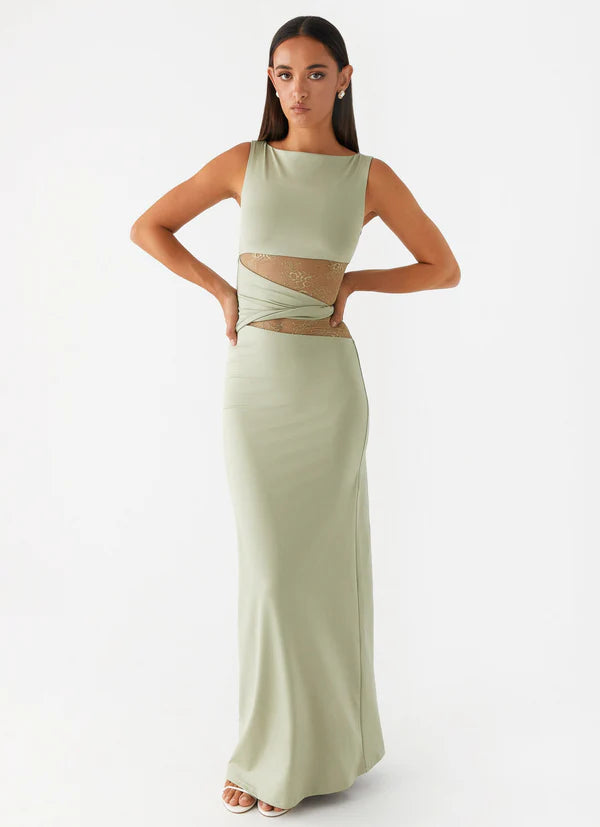 Liliana Mesh Maxi Dress