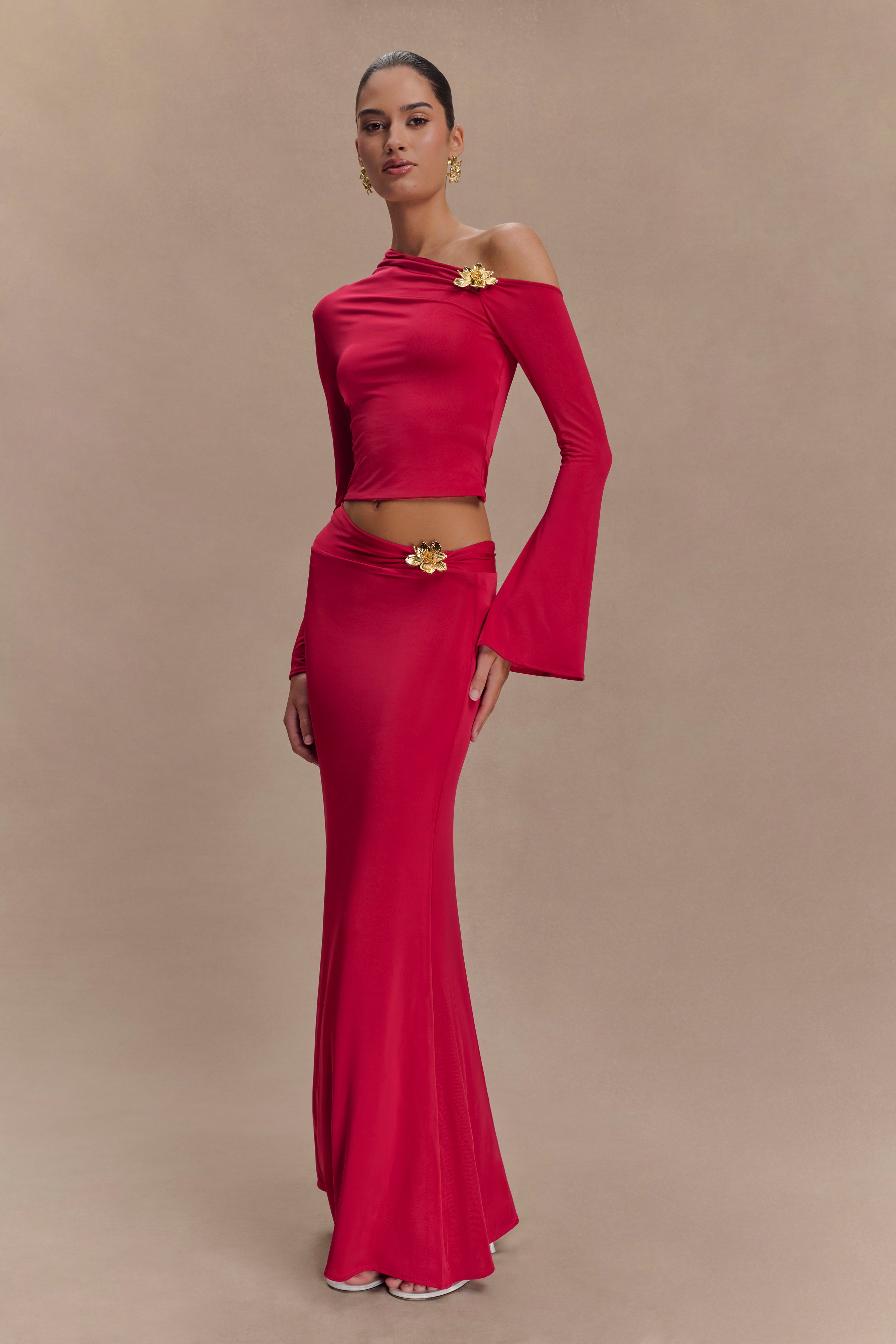 Saphina Floral Two-Piece Set