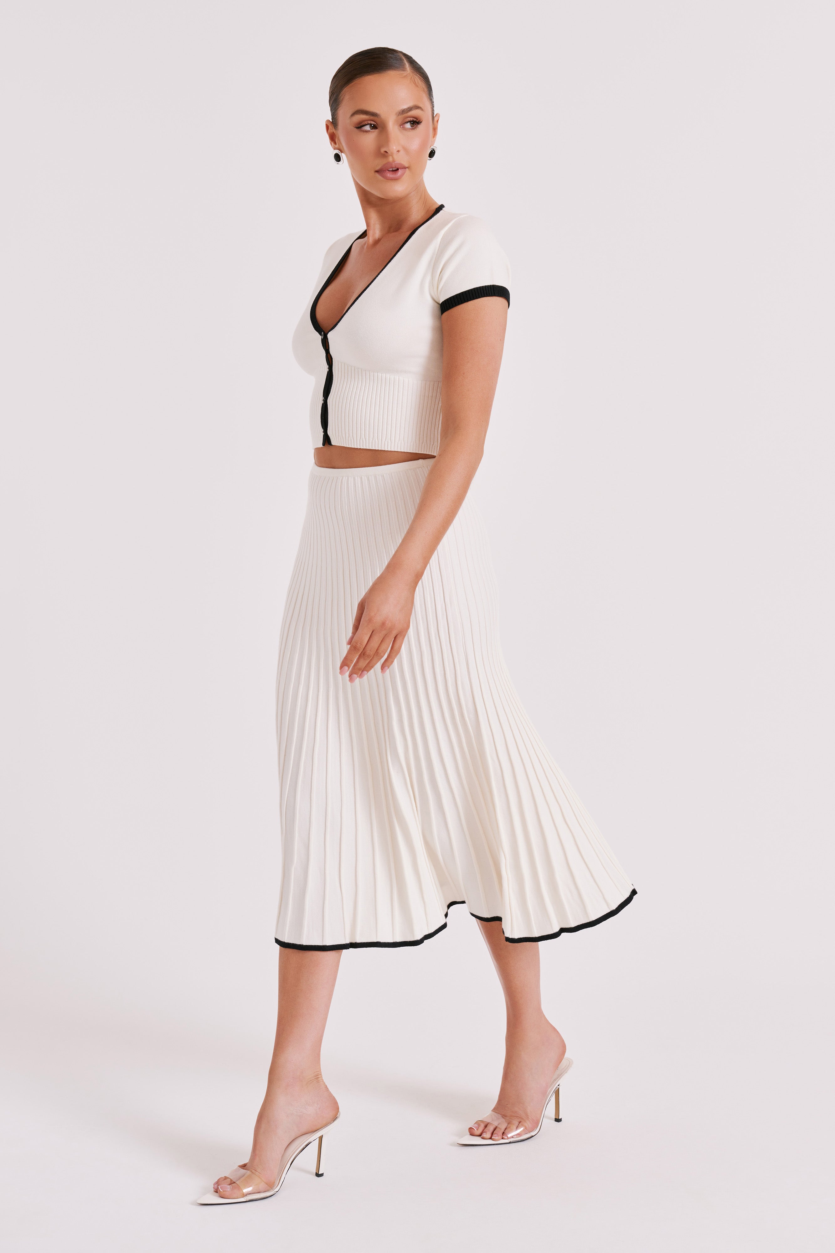 Cassia Elegant Midi Two-Piece Set