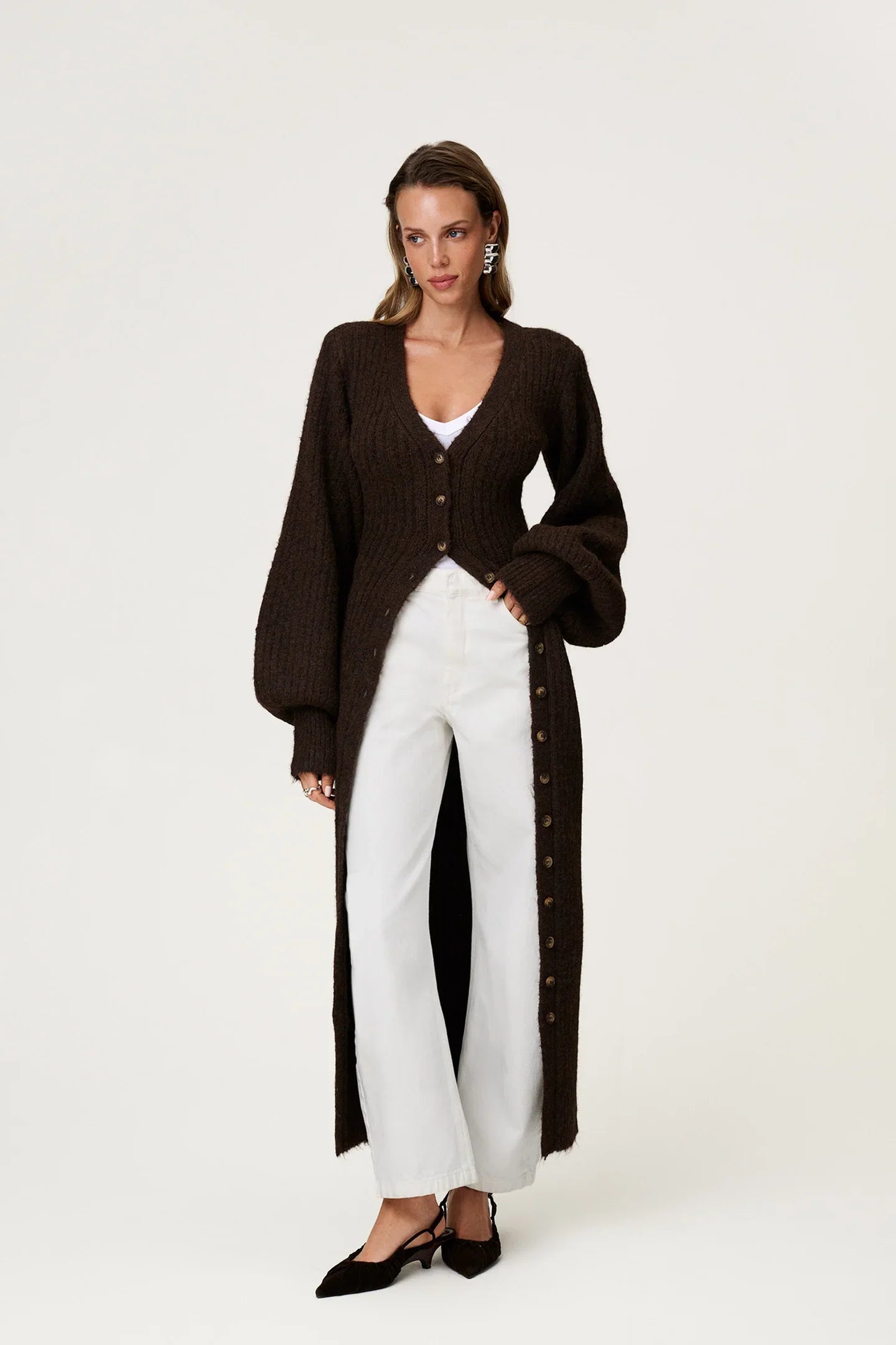 Montana Dress Brown Melange