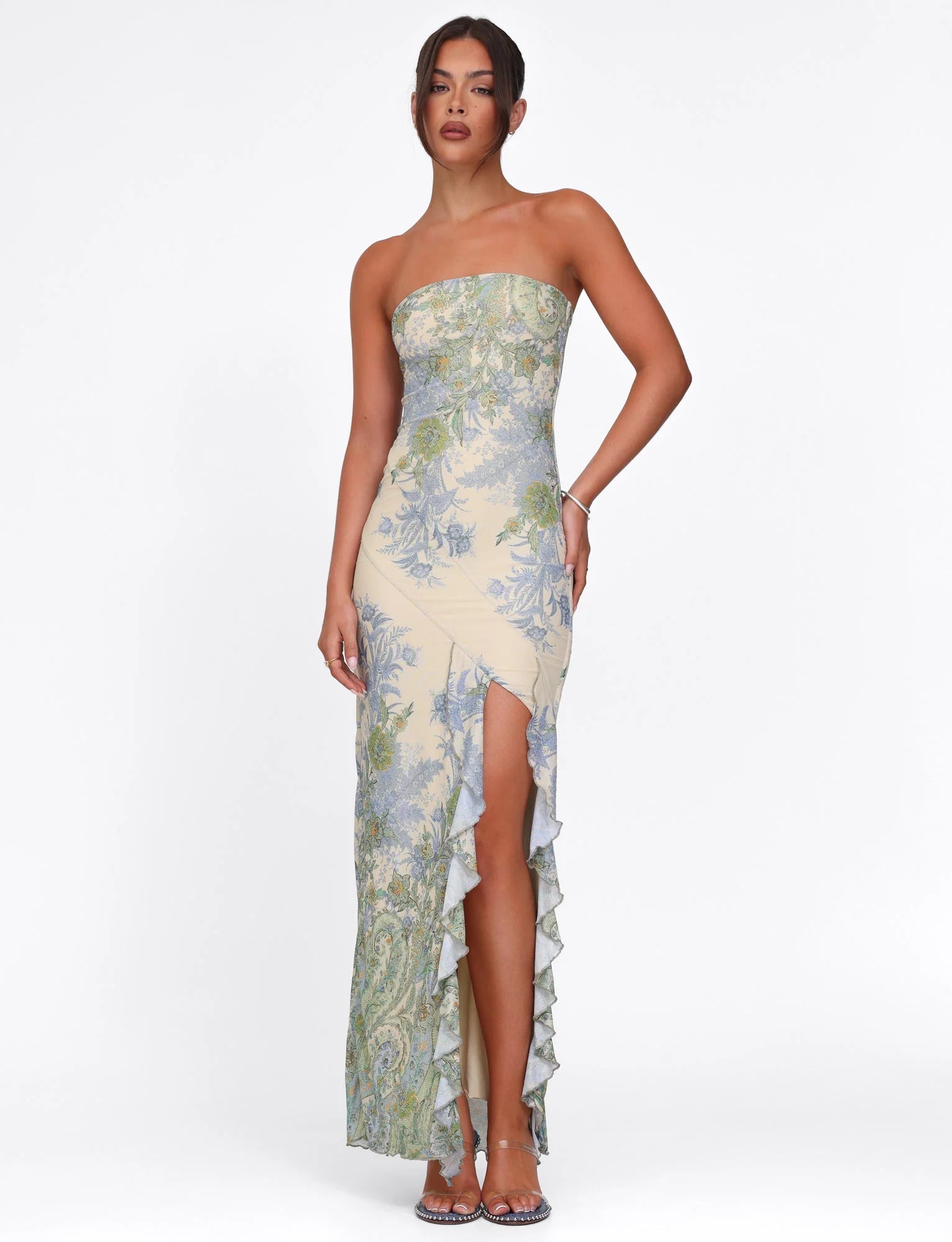 Olivia Floral Maxi Dress