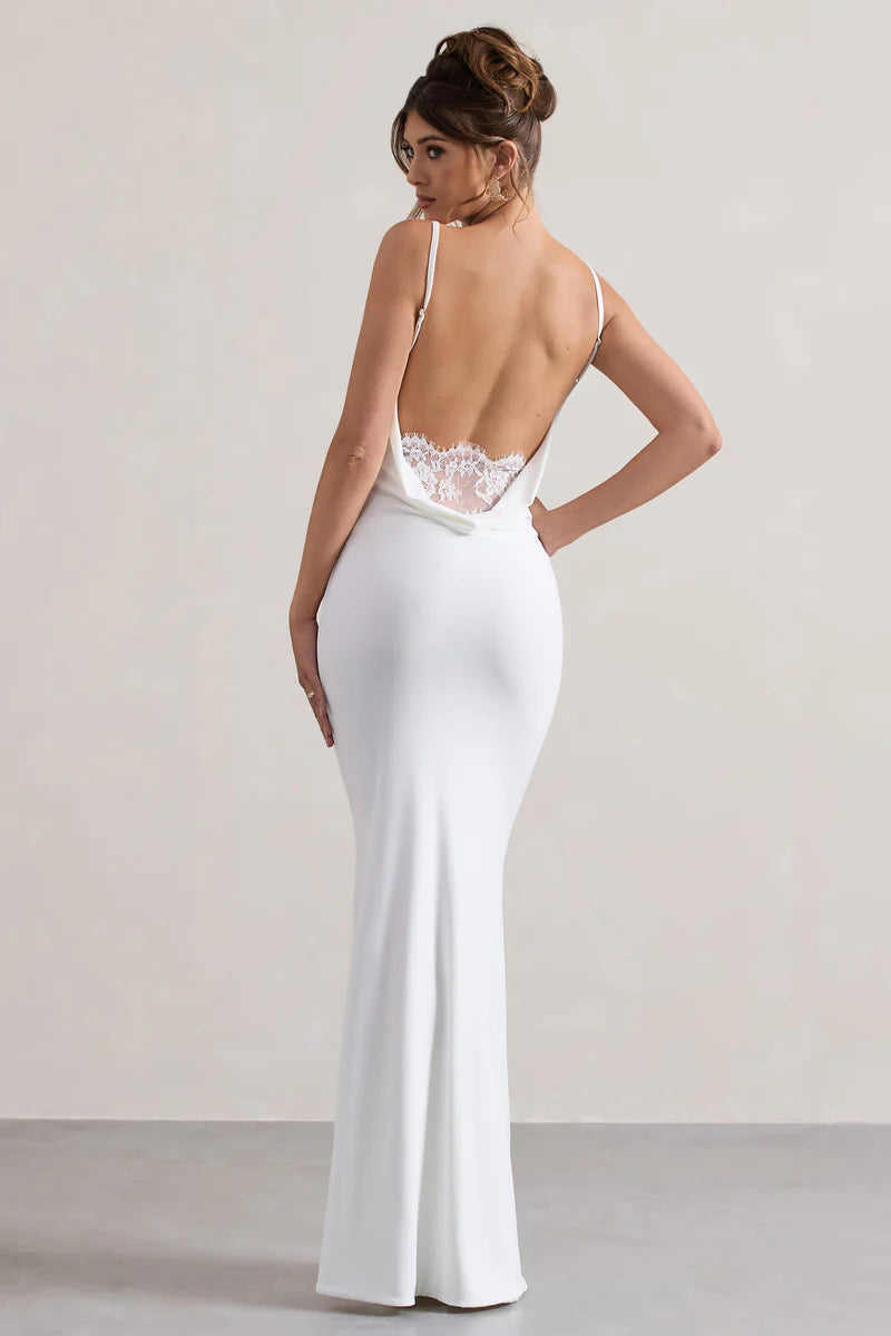 Francoise | Backless Maxi Dress