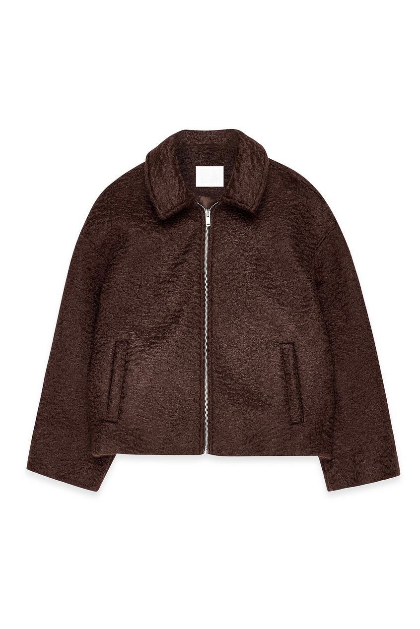 Aurrelia | Boucle Zip Jacket