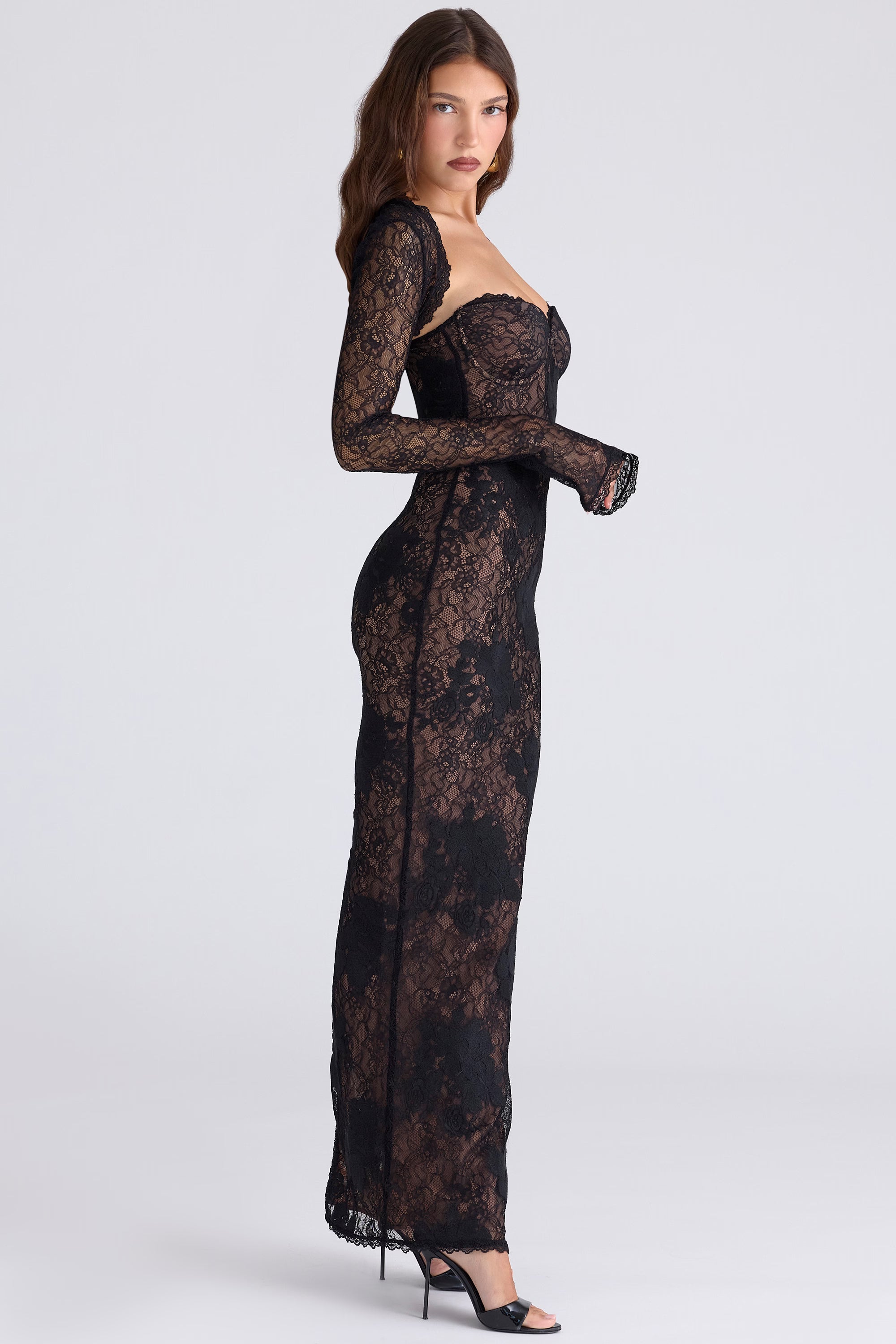 Lucienne Lace Maxi Dress