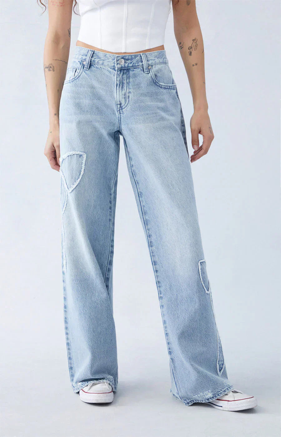 Aurrelia | Bow Baggy Jeans