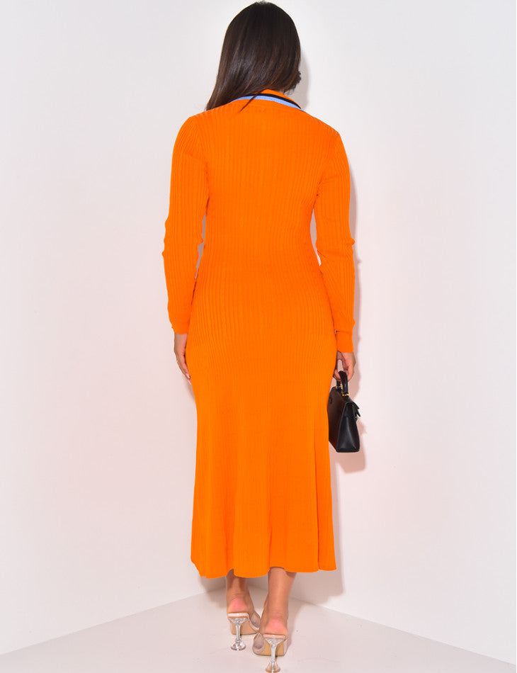 Aurrelia | Ribbed Maxi Dress