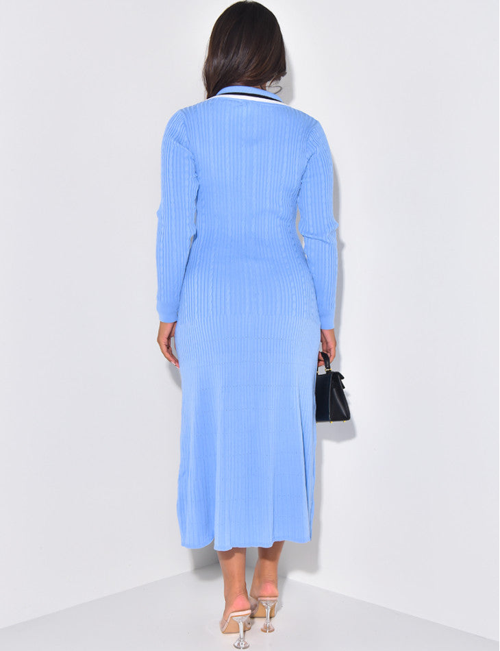 Aurrelia | Ribbed Maxi Dress