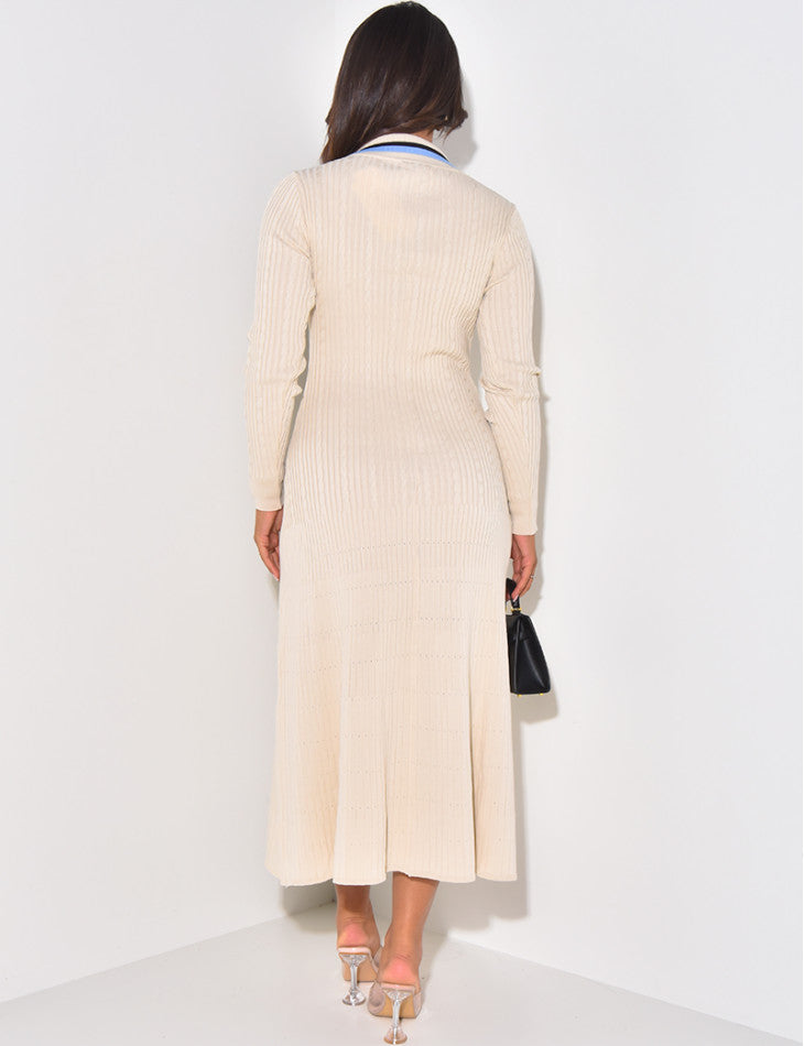 Aurrelia | Ribbed Maxi Dress