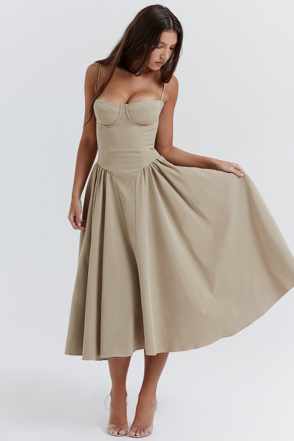 Lory Elegant Midi Dress